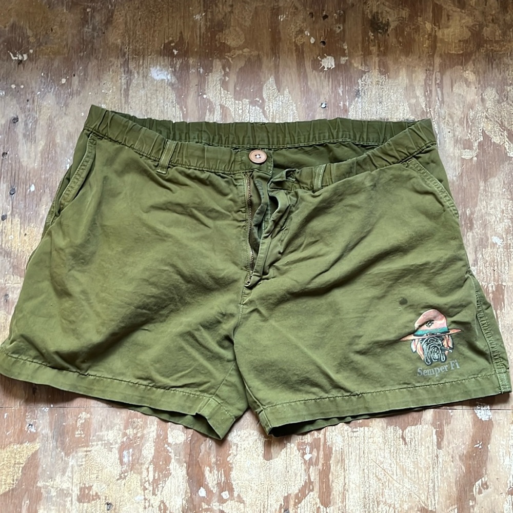 CHUBBIES USMC “Semper Fi”  devil dog shorts
